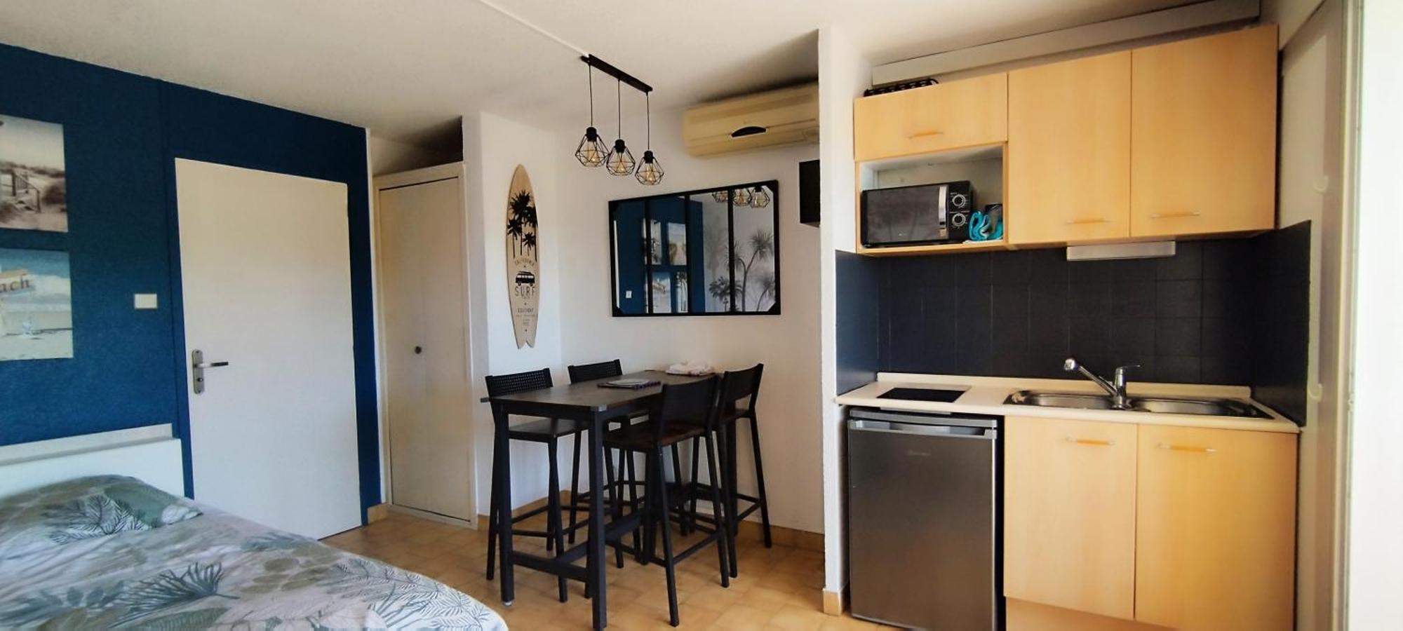 Superbe Studio Cabine, Cap D'Agde Exteriör bild